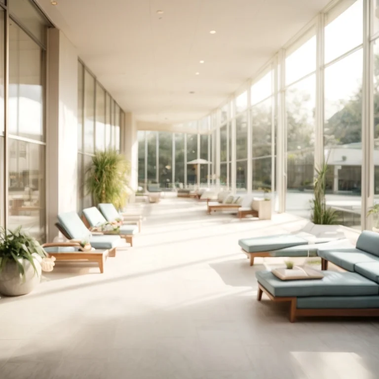 Anziani rilassati nella spa